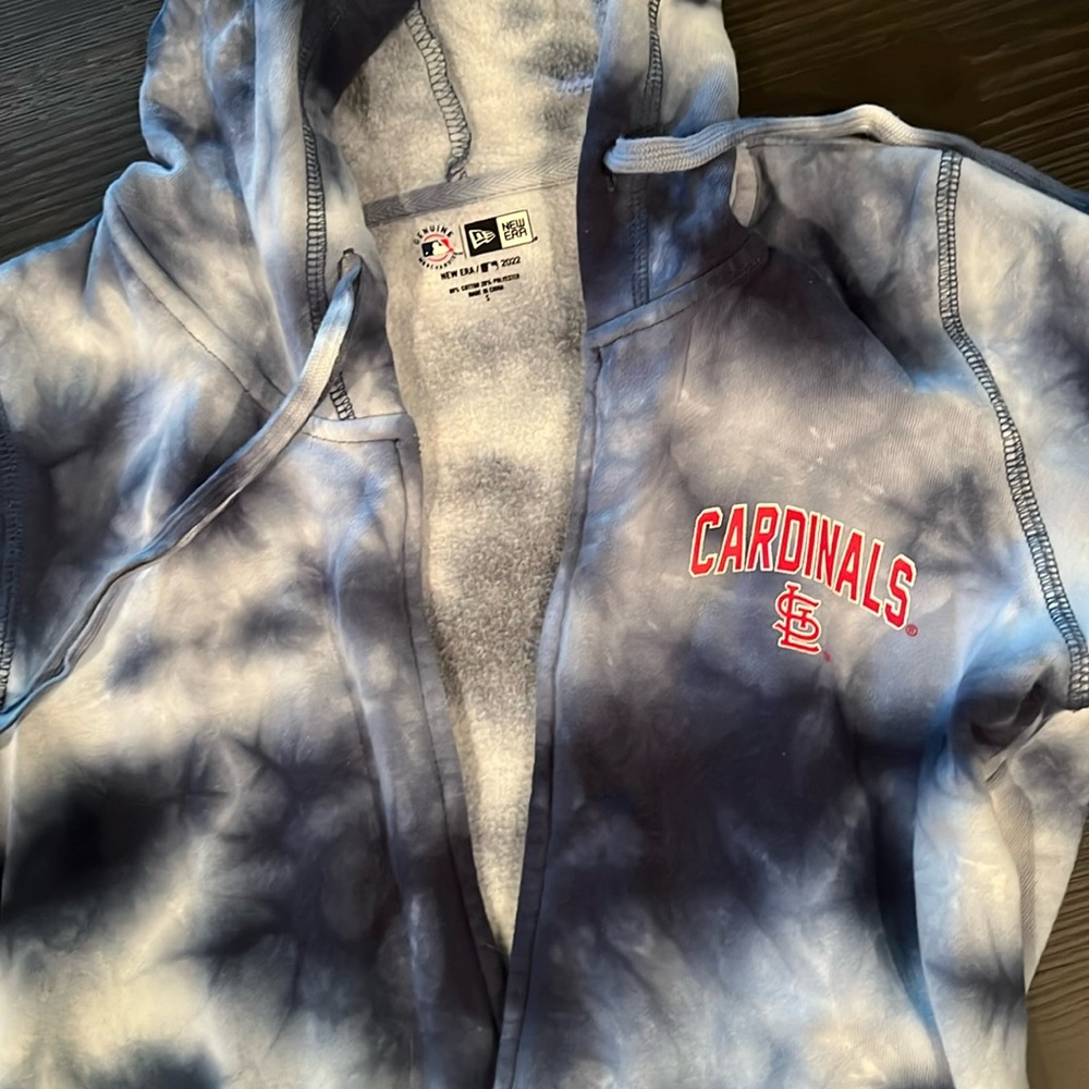 Cardinals Navy Tie Dye Jacket